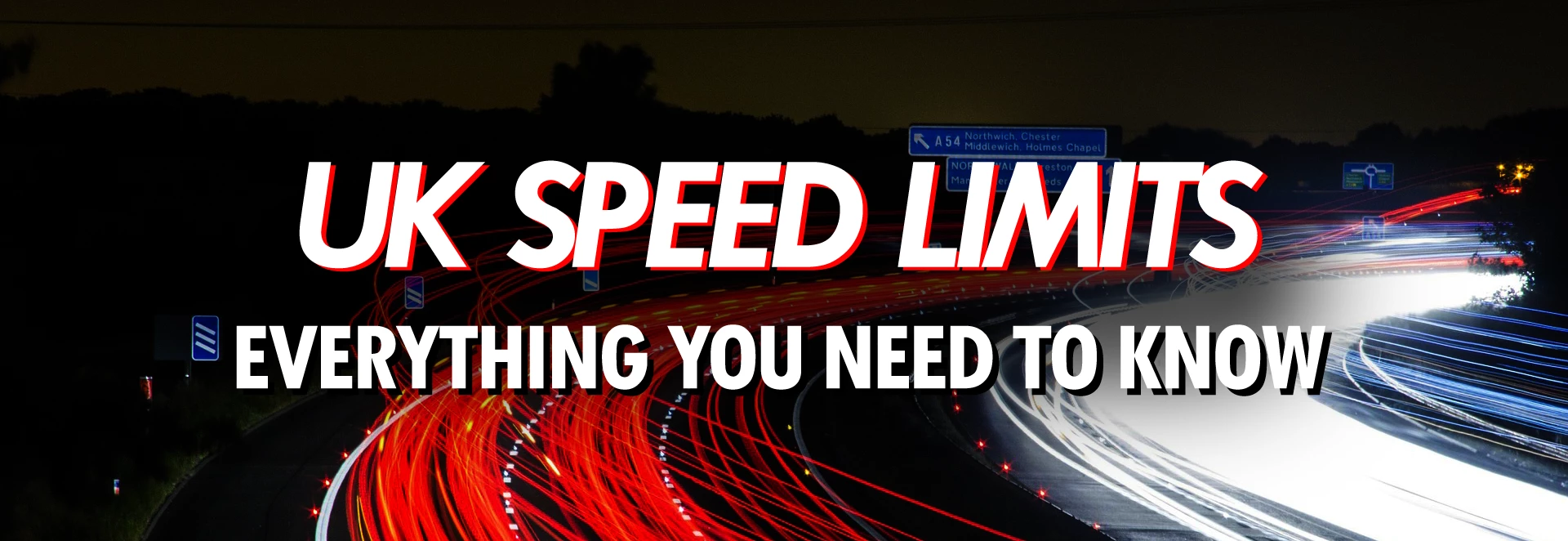 UK speed limits, everything there is to know